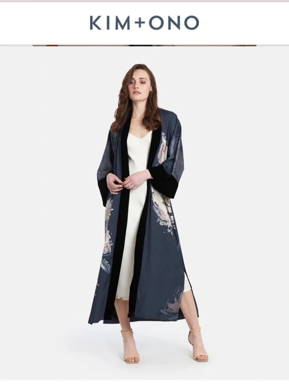 Jia Long Kimono Wrap - Black
